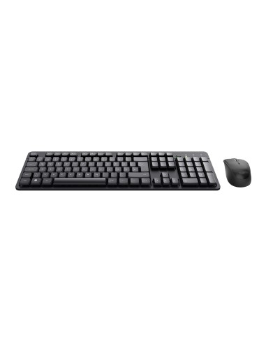 Trust TKM-360 teclado Ratón incluido Oficina RF inalámbrico QWERTY Español Negro
