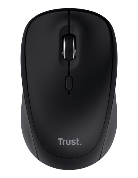 Trust Yvi+ ratón Universal Ambidextro RF Wireless + Bluetooth Óptico 1600 DPI