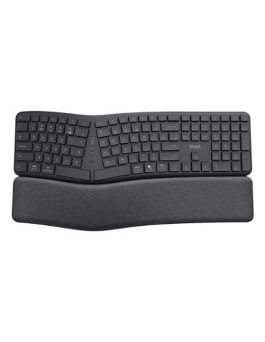 Trust Keyra Teclado inalámbrico multidispositivo ergonómico