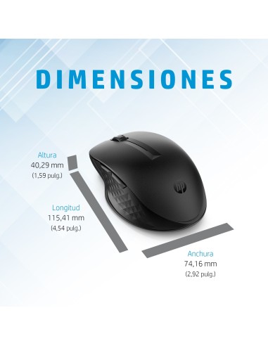 HP Ratón inalámbrico multidispositivo 435