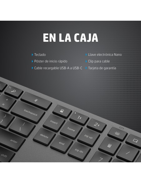 HP Teclado inalámbrico de modo dual 975