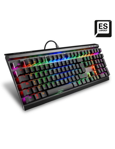 Sharkoon SKILLER SGK60 teclado Juego USB QWERTY Español Negro