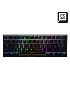 Sharkoon SGK50 S4 teclado Juego USB QWERTY Español Negro