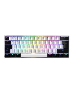 Sharkoon SGK50 S4 teclado Juego RF inalámbrica + USB QWERTY Portugués Blanco