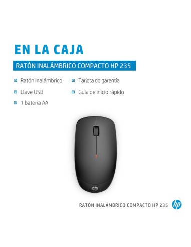 HP Ratón inalámbrico compacto 235
