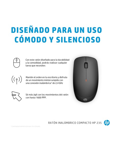 HP Ratón inalámbrico compacto 235