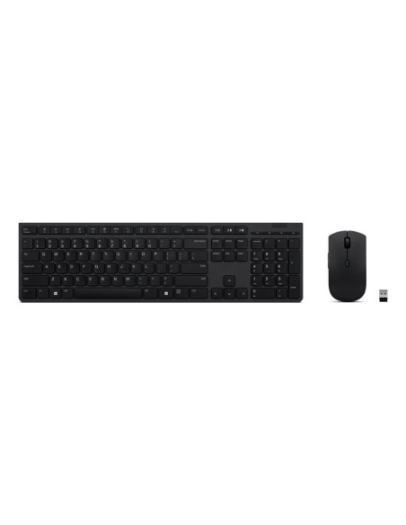 Lenovo 4X31K03961 teclado Ratón incluido RF Wireless + Bluetooth Portugués Gris