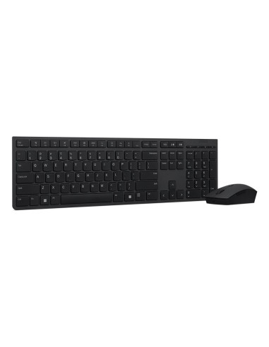 Lenovo 4X31K03961 teclado Ratón incluido RF Wireless + Bluetooth Portugués Gris