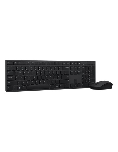 Lenovo 4X31K03961 teclado Ratón incluido RF Wireless + Bluetooth Portugués Gris