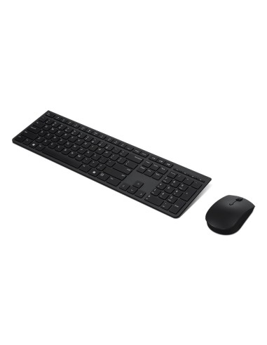Lenovo 4X31K03961 teclado Ratón incluido RF Wireless + Bluetooth Portugués Gris