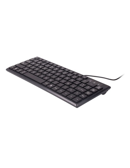 UNYKAch KB 302 Mini teclado Oficina USB QWERTY Negro