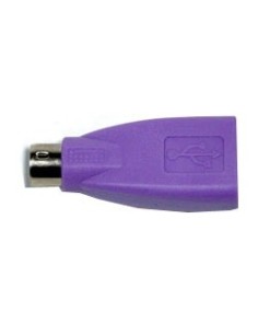 CHERRY 6171784 cambiador de género para cable PS 2 USB A Violeta