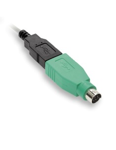 CHERRY 6171784 cambiador de género para cable PS 2 USB A Violeta 2