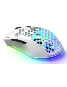 Steelseries Aerox 3 Wireless ratón Juego mano derecha RF Wireless + Bluetooth Óptico 18000 DPI 2