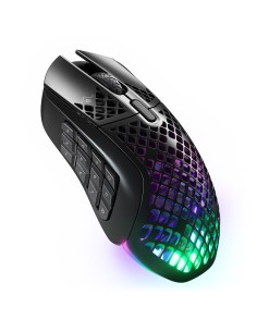 Steelseries Aerox 9 ratón Juego Ambidextro RF Wireless + Bluetooth Óptico 18000 DPI