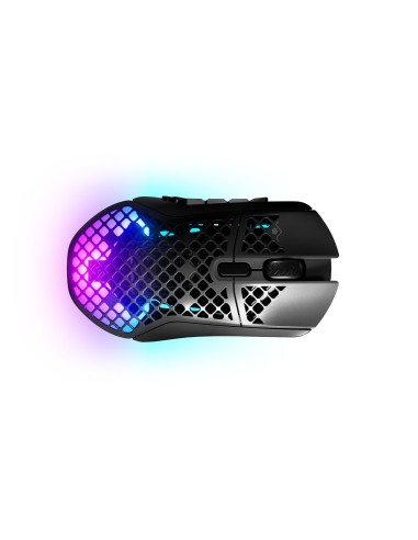 Steelseries Aerox 9 ratón Juego Ambidextro RF Wireless + Bluetooth Óptico 18000 DPI