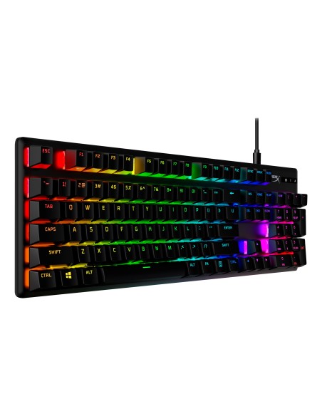 HyperX Teclado mecánico gaming Alloy Origins PBT HX rojo