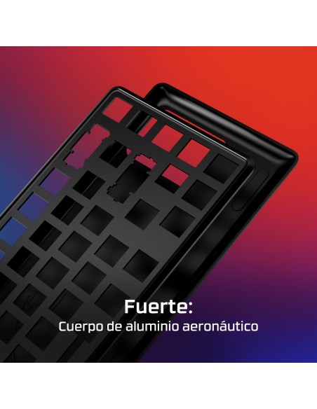 Teclado mecánico gaming HyperX Alloy Origins Core PBT HX rojo
