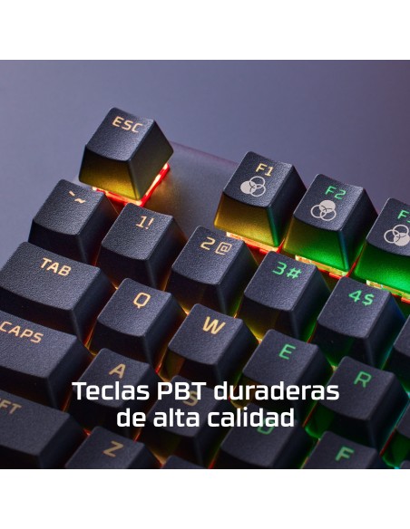 Teclado mecánico gaming HyperX Alloy Origins Core PBT HX rojo