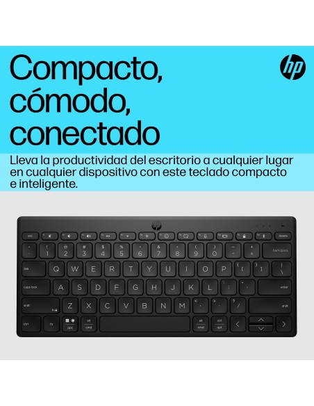 HP Teclado multidispositivo compacto 350 con Bluetooth