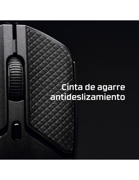 HyperX Pulsefire Haste 2  ratón gaming (negro)