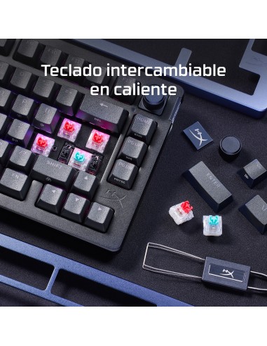 HyperX Alloy Rise 75  teclados gaming