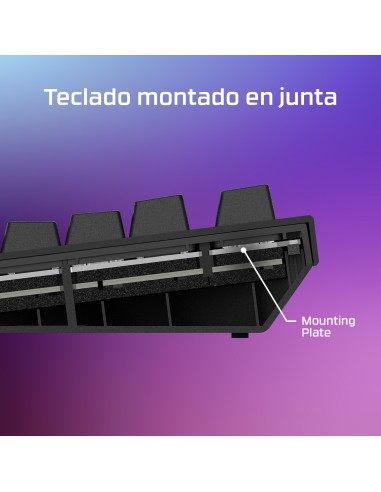 HyperX Alloy Rise 75  teclados gaming