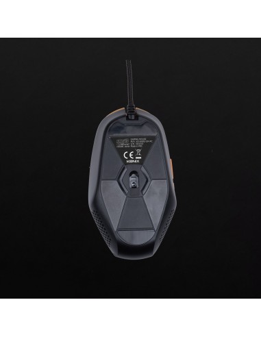 Konix Naruto KX GAMING MOUSE ratón Juego Ambidextro USB tipo A Óptico 3600 DPI