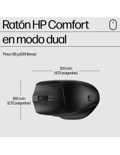 HP Combo de teclado y ratón en modo dual 680 Comfort 2