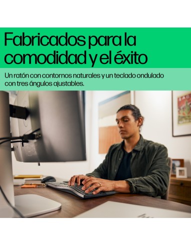 HP Combo de teclado y ratón en modo dual 680 Comfort