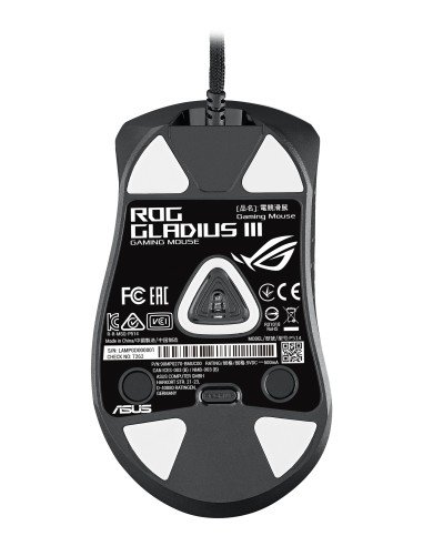 ASUS ROG Gladius III ratón Juego mano derecha USB tipo A Óptico 19000 DPI