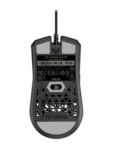 ASUS TUF Gaming M4 Air ratón Juego Ambidextro USB tipo A Óptico 16000 DPI