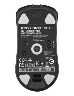 ASUS ROG Harpe Ace Aim Lab Edition ratón Juego Ambidextro RF Wireless + Bluetooth + USB Type-A Óptico 36000 DPI 2