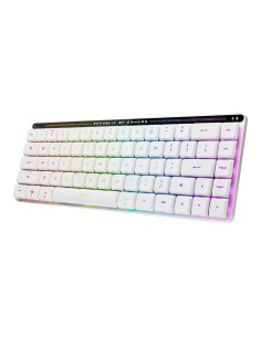 ASUS 90MP03EC-BKSA10 teclado Juego USB + RF Wireless + Bluetooth Blanco