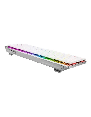 ASUS 90MP03EC-BKSA10 teclado Juego USB + RF Wireless + Bluetooth Blanco