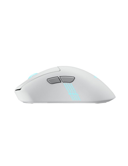 ASUS ROG Keris II Origin WHT ratón Juego mano derecha RF Wireless + Bluetooth + USB Type-A Óptico 42000 DPI