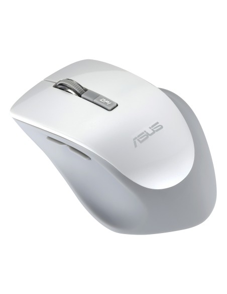 ASUS Ratón óptico con conectividad inalámbrica WT425, Blanco perla