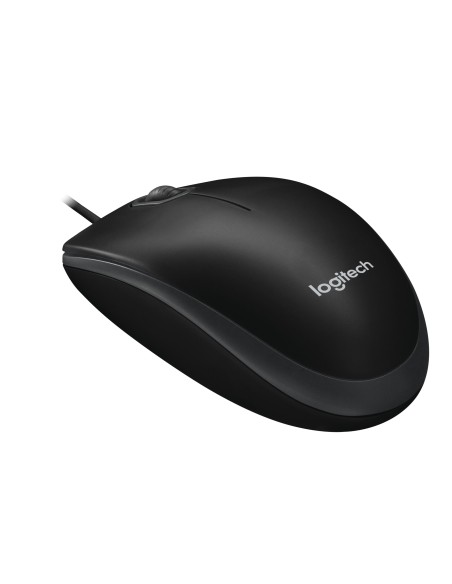 Logitech B100 ratón Oficina Ambidextro USB tipo A Óptico 800 DPI