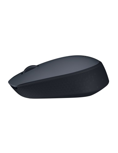 Logitech M170 Grey-K ratón Oficina Ambidextro RF inalámbrico Óptico 1000 DPI