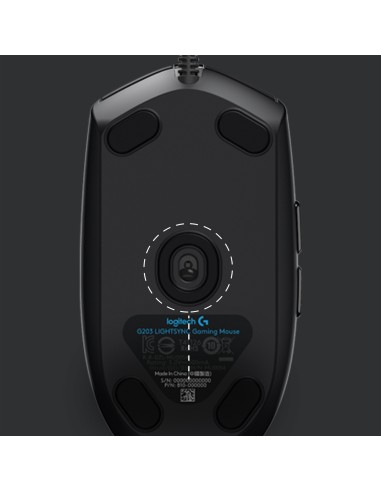 Logitech G 910-005796 ratón Juego USB tipo A 8000 DPI