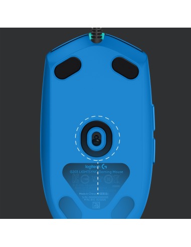 Logitech G 910-005798 ratón Juego USB tipo A 8000 DPI