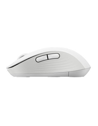 Logitech Signature M650 for Business, Ratón inalámbrico, Para manos pequeñas medianas, Logi Bolt, Bluetooth, SmartWheel, Blanco