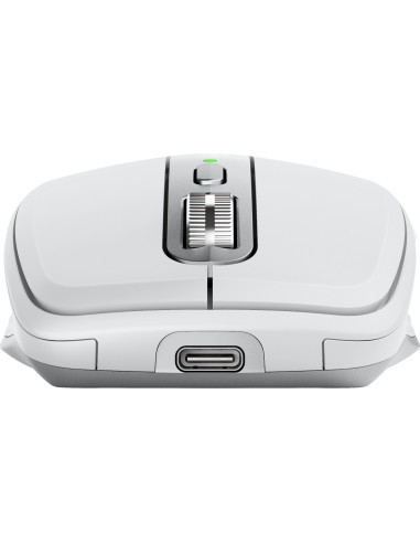 Logitech MX Anywhere 3S for Mac ratón Oficina mano derecha RF Wireless + Bluetooth Laser 8000 DPI