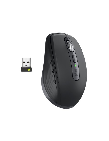 Logitech 910-006958 ratón Oficina mano derecha RF Wireless + Bluetooth Laser 8000 DPI