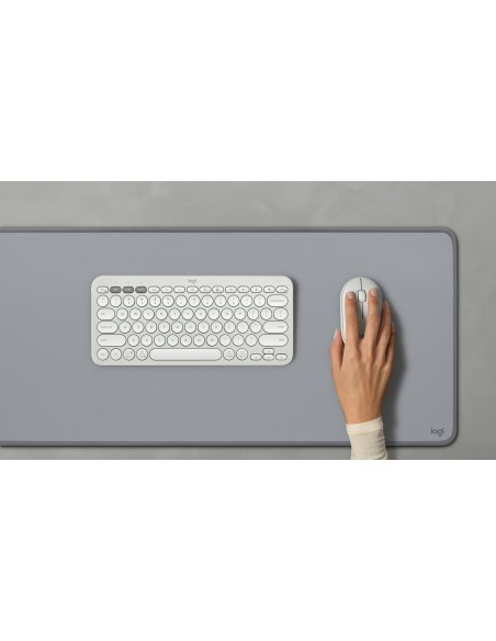 Logitech 910-007013 ratón Viajes Ambidextro RF Wireless + Bluetooth Óptico 4000 DPI