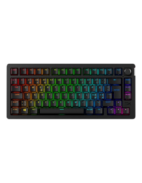 HyperX Teclado gaming Alloy Rise 75 inalámbrico
