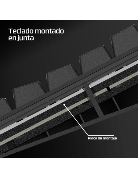 HyperX Teclado gaming Alloy Rise 75 inalámbrico