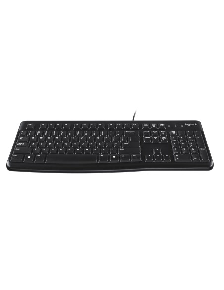 Logitech Keyboard K120 for Business teclado Oficina USB QWERTY Internacional de EE.UU. Negro