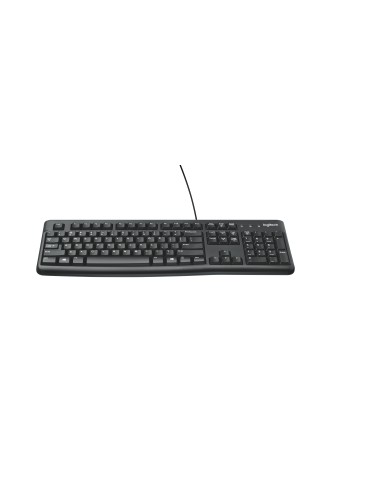 Logitech Keyboard K120 for Business teclado Oficina USB QWERTY Internacional de EE.UU. Negro