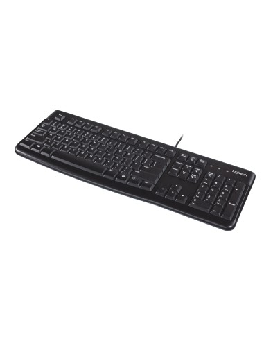 Logitech Keyboard K120 for Business teclado Oficina USB QWERTY Internacional de EE.UU. Negro